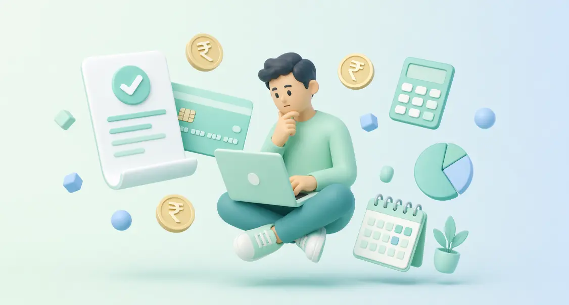 a freelancer struggling to handle his finances and manage his taxes