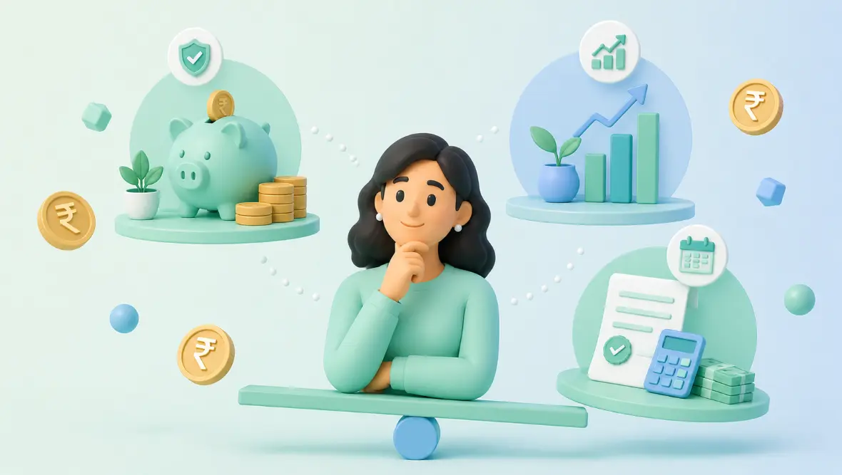 how to balance savings, investments, and loan repayments?