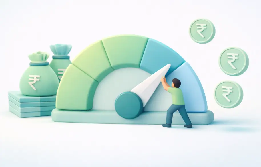  A 3D illustration shows ten smartphones lined up horizontally, each with a light blue padlock icon on the screen. A pile of dollar bills and coins sits in front of the center phone, with some bills flowing into the phone and others emerging from it. The background is a light blue-green color.